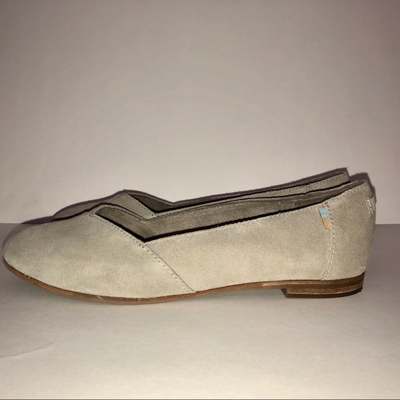 TOMS Julie Flats Size 6 Desert Taupe - Picture 2 of 5